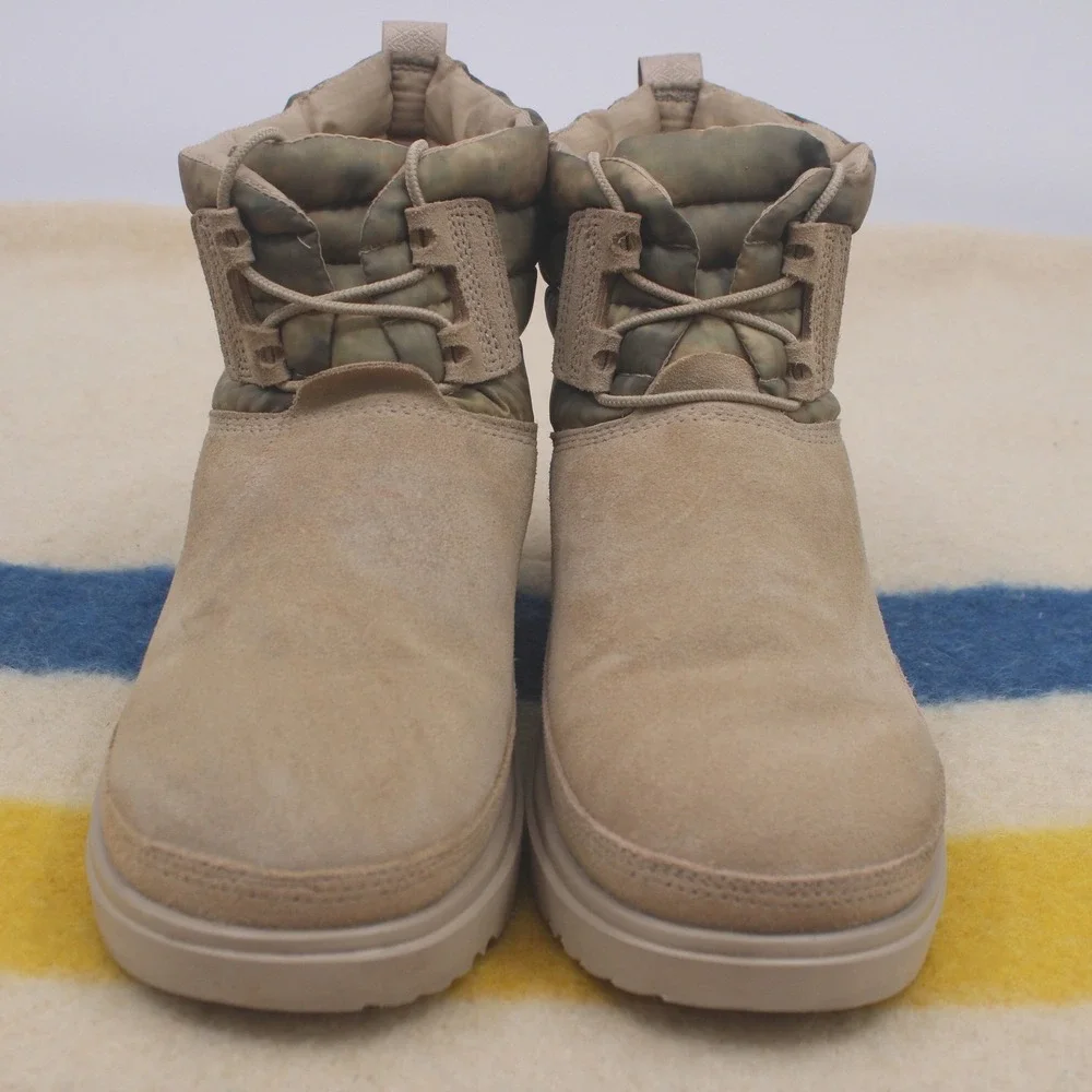 Mens Modern Classic Maxi Mini Lace Weather Boot Camo Smokescreen UGG 1143990